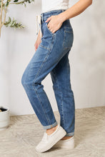 Load image into Gallery viewer, Judy Blue Full Size High Waist Drawstring Denim Jeans