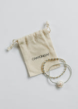 Load image into Gallery viewer, Sterling Silver + Sea Shell || Beaded Anklet or Bracelet