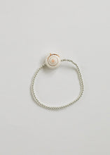 Load image into Gallery viewer, Sterling Silver + Sea Shell || Beaded Anklet or Bracelet