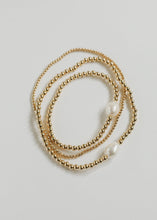 Load image into Gallery viewer, 14K Gold Filled || Beaded Stretch Anklet