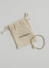 Load image into Gallery viewer, Dainty 14K Gold Filled + Sea Shell || Stretch Anklet or Bracelet