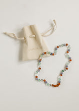 Load image into Gallery viewer, Baltic Sea Amber + Natural Gemstone || Beaded Necklace