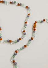 Load image into Gallery viewer, Baltic Sea Amber + Natural Gemstone || Beaded Necklace