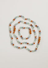 Load image into Gallery viewer, Baltic Sea Amber + Natural Gemstone || Anklet or Bracelet
