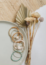 Load image into Gallery viewer, Sterling Silver + 14k Gold Filled Sun || Beaded Bracelet