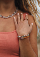 Load image into Gallery viewer, Pure Gemstone + Natural Rose Quartz || Beaded Necklace