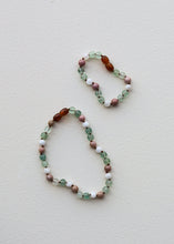 Load image into Gallery viewer, Fluorite + Moonstone + Rhodonite || Natural Gemstone Necklace