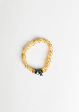 Load image into Gallery viewer, Raw Honey Baltic Amber + Raw Turquoise Jasper || Adult Bracelet