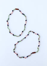 Load image into Gallery viewer, Fluorite + Lapis Lazuli + Rose Quartz || Gemstone Necklace