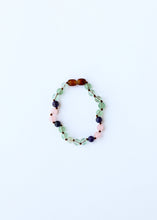 Load image into Gallery viewer, Fluorite + Lapis Lazuli + Rose Quartz || Gemstone Anklet or Bracelet