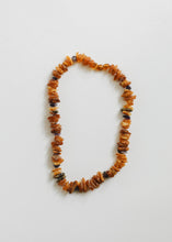 Load image into Gallery viewer, Pet Necklace: Raw Baltic Amber + Raw Amethyst