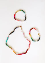 Load image into Gallery viewer, Natural Gemstone Necklace + 14k Gold Filled Toggle : Paradise