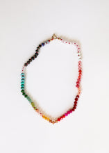 Load image into Gallery viewer, Natural Gemstone Necklace + 14k Gold Filled Toggle : Paradise
