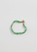 Load image into Gallery viewer, Natural Aventurine + 14k Gold Filled Toggle || Gemstone Bracelet or Anklet