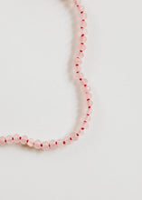 Load image into Gallery viewer, Natural Rose Quartz + 14k Gold Filled Toggle || Gemstone Necklace
