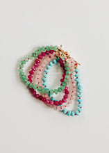 Load image into Gallery viewer, Turquoise + 14k Gold Filled Toggle || Gemstone Bracelet or Anklet