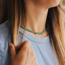 Load image into Gallery viewer, Natural Aventurine + 14k Gold Filled Toggle || Gemstone Necklace