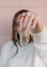 Load image into Gallery viewer, Aventurine Gemstone + 14K Gold Filled || Beaded Stretch Bracelets