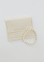 Load image into Gallery viewer, Pearl : 14k Gold Filled Sun + Moon || Stretch Bracelets