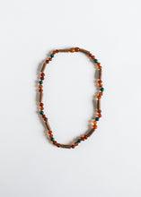 Load image into Gallery viewer, Hazelwood || Raw Cognac Baltic Amber + Malachite || Necklace