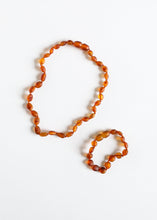 Load image into Gallery viewer, Raw Cognac Baltic Amber || Classic || Necklace