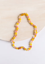 Load image into Gallery viewer, Polished Honey Baltic Amber + Honeysuckle Gemstones || Kids Set ||