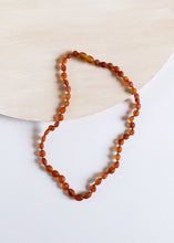 Load image into Gallery viewer, Raw Cognac Baltic Amber || Classic || Necklace