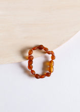 Load image into Gallery viewer, Raw Cognac Baltic Amber || Classic || Anklet or Bracelet