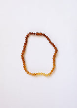 Load image into Gallery viewer, Raw Baltic Amber + Sunflower || Necklace ||
