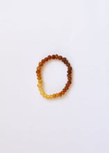 Load image into Gallery viewer, Raw Baltic Amber + Sunflower || Adult Bracelet