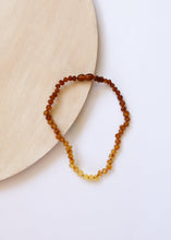 Load image into Gallery viewer, Raw Baltic Amber + Sunflower || Necklace ||