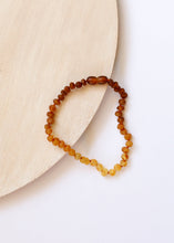 Load image into Gallery viewer, Raw Baltic Amber + Sunflower || Necklace ||