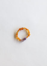 Load image into Gallery viewer, Raw Honey Baltic Amber + Raw Amethyst || Kids Set