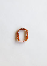 Load image into Gallery viewer, Raw Cognac Baltic Amber + Rose Quartz || Kids Set ||
