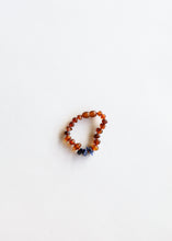 Load image into Gallery viewer, Raw Cognac Baltic Amber + Lapis Lazuli || Bracelet Set