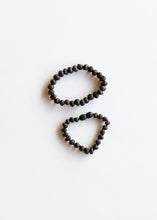 Load image into Gallery viewer, Raw Black Baltic Sea Amber || Anklet or Bracelet