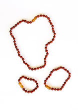 Load image into Gallery viewer, Pure Gemstone + Red Jasper || Anklet or Bracelet
