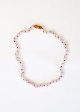 Load image into Gallery viewer, Pure Gemstone + Natural Rose Quartz || Beaded Necklace
