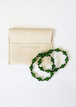 Load image into Gallery viewer, Green Jade + 14k Gold Filled || Stretch Bracelet