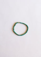 Load image into Gallery viewer, Natural Turquoise + 14K Gold Filled || Beaded Stretch Bracelet