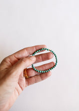 Load image into Gallery viewer, Natural Turquoise + 14K Gold Filled || Beaded Stretch Bracelet