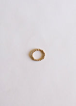 Load image into Gallery viewer, Raw Honey Baltic Amber + 14K Gold Filled || Beaded Ring Stack