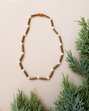 Load image into Gallery viewer, Hazelwood + Pearl || Beaded Necklace ||