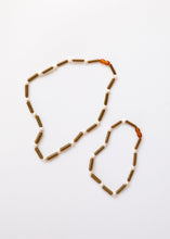 Load image into Gallery viewer, Hazelwood + Pearl || Beaded Necklace ||