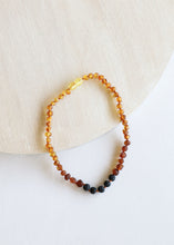 Load image into Gallery viewer, Raw Ombre Baltic Amber + Lava || Necklace