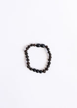 Load image into Gallery viewer, Raw Black Baltic Amber + Shungite || Anklet or Bracelet