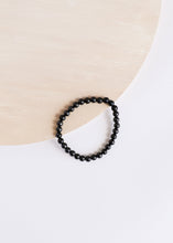 Load image into Gallery viewer, Natural Shungite || Adult Stretch Bracelet