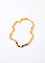 Load image into Gallery viewer, Raw Honey Baltic Amber + Mookaite Jasper || Necklace