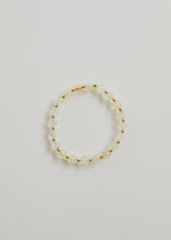 Load image into Gallery viewer, Citrine Gemstone + 14K Gold Filled Beaded Stretch Bracelet