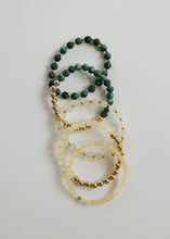 Load image into Gallery viewer, Dainty Citrine Gemstone + 14K Gold Filled || Beaded Stretch Bracelet